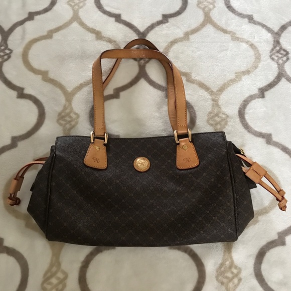 Rioni Handbags - 🍍Rioni Brown Leather Handbag Gold Hardware